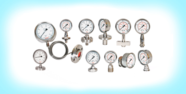 Diaphragm Sealed Pressure Gauge