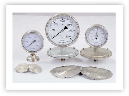 Diaphragm Pressure Gauges