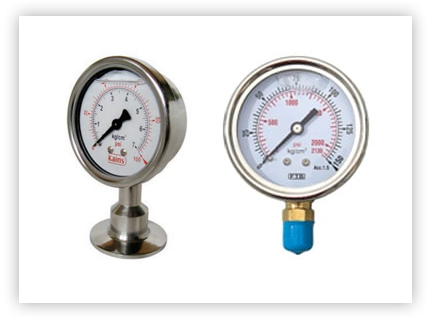 Glycerin Filled Pressure Gauge